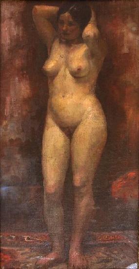 Nicolae Vermont Nud ulei pe panza Sweden oil painting art